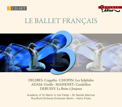 Ballets - DELIBES, L. / CHOPIN, F. / ADAM, A. / MASSENET, J. / DEBUSSY, C. (Fricke, Marriner, Pommer, Sandor)