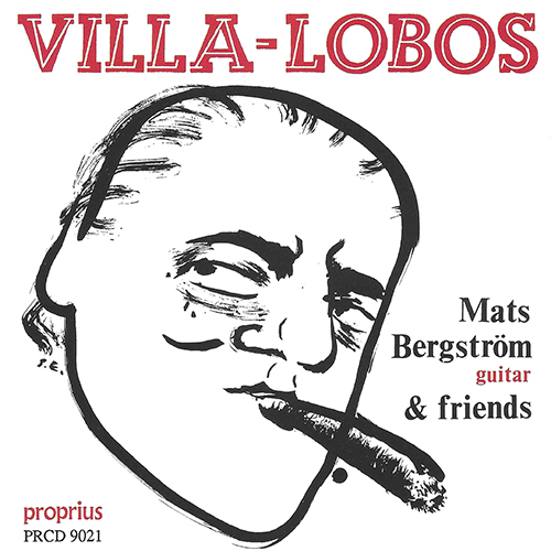 VILLA-LOBOS, H.: Chôros No. 1 / 12 Etudes (excerpts) / Sexteto místico (M. and U. Bergström, Larsson, Pettersson, Lier)