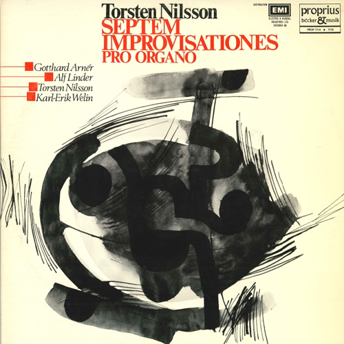 NILSSON, T.: 7 Improvisationes / Deuteroskopi (Nilsson, Arnér, Linder, Welin)