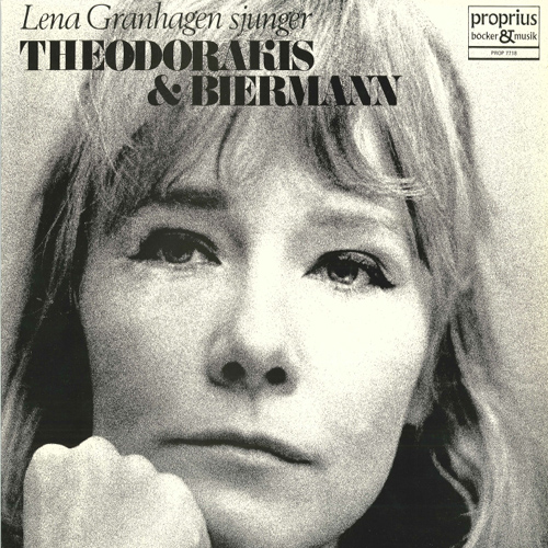 Vocal Recital: Granhagen, Lena - THEODORAKIS, M. / BIERMANN, W.