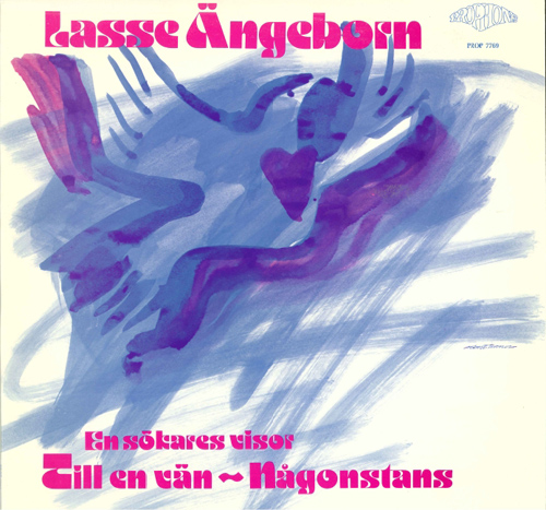 ÄNGEBORN, Lasse: Till en vän - Någonstans