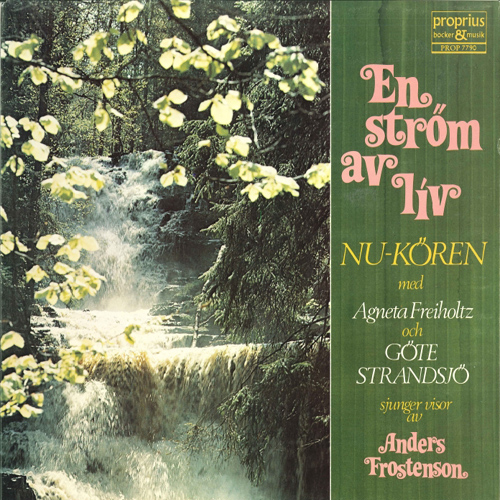 STRANDSJO, G.: Vocal Music (En strom av liv) (Freiholz, Nu-koren)