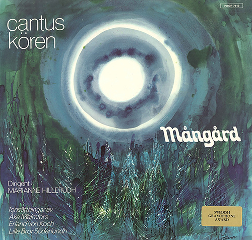 Choral Concert: Cantuskören - MALMFORS, A. / KOCH, E. von / HAMMARTSTROM, H. / SÖDERLUNDH, L. B. (Mångård)