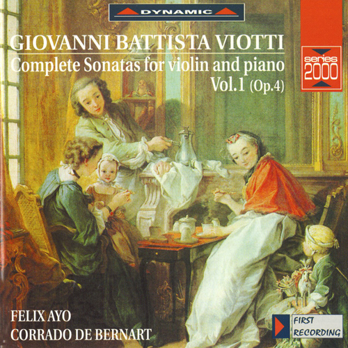 VIOTTI: Violin Sonatas (Complete), Vol. 1