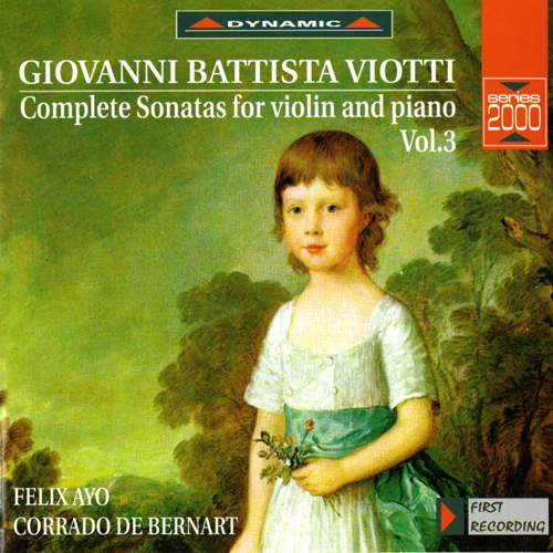 VIOTTI: Violin Sonatas (Complete), Vol. 3