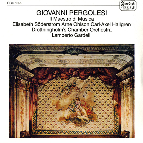 PERGOLESI, G.: Maestro di musica (Il) (Gardelli)
