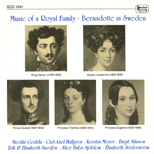 MUSIC OF A ROYAL FAMILY - Bernadotte in Sweden