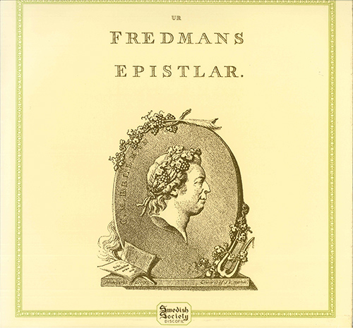 BELLMAN, C.M.: Fredmans epistlar, Vol. 1 (Sällström, Bengtsson) (1959)