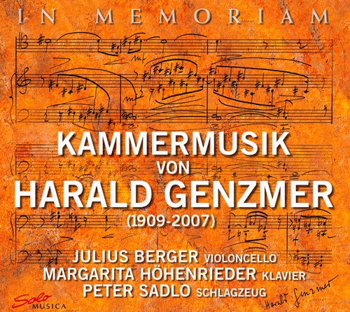 GENZMER, H.: Cello Sonata No. 2 / Piano Suite in C Major / Konzert for Piano and Percussion (In Memoriam) (Berger, Hohenrieder, Sadlo)