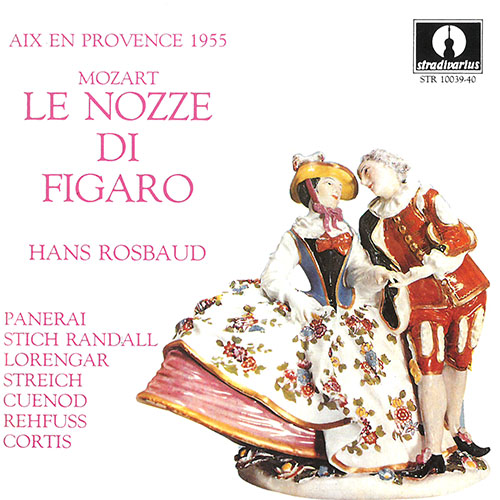 MOZART, W.A.: Nozze di Figaro (Le) [Opera] (Panerai, Stich Randall, Lorengar, Streich, Cuenod, Rehfuss, Cortis, Rosbaud) (1955)