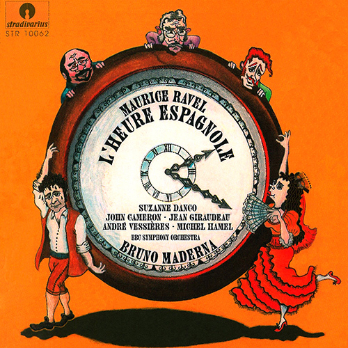 RAVEL, M.: Heure espagnole (L') [Opera] (Danco, Hamel, Giraudeau, Vessieres, Cameron, BBC Symphony Orchestra, Maderna) (1960)
