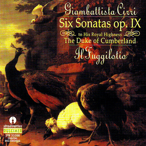 CIRRI, G.B.: Sonatas for 2 Flutes Nos. 1-6, Op. 9 (Il Fuggilotio)