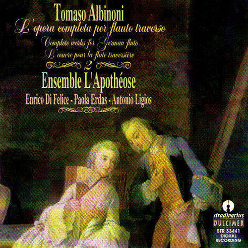 ALBINONI, T.G.: Flute Music (Complete), Vol. 2 (Di Felice, Ligios, Erdas, Ensemble L'Apothéose)