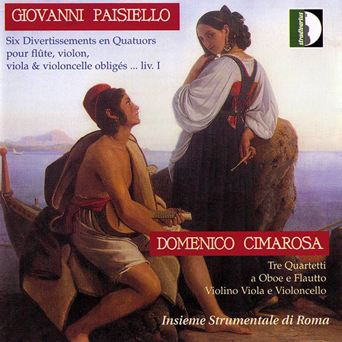 PAISIELLO, G.: Divertissements Nos. 1-6 / CIMAROSA, D.: Flute Quartets Nos. 1, 4 and 6 (Insieme Strumentale di Roma)