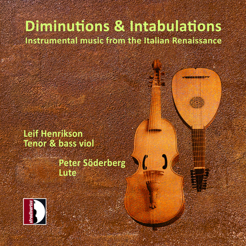 TERZI, G.A.: Diminutions and Intabulations for Lute and Viol (L. Henrikson, P. Söderberg)
