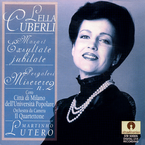 MOZART, W.A.: Exsultate jubilate / PERGOLESI, G.B.: Misere in C Minor (2nd setting) (Cuberli, Il Quartettone, Lutero)