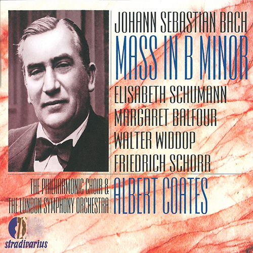 BACH, J.S.: Mass in B Minor, BWV 232 (Schorr, Widdop, Balfour, Schumann) (1929)