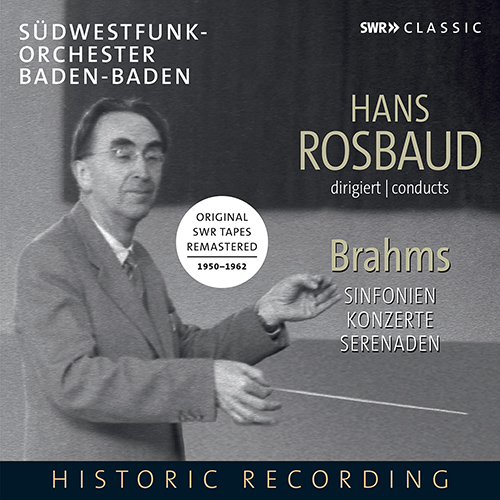 BRAHMS, J.: Symphonies Nos. 1-4 / Piano Concertos / Serenades (South West German Radio Symphony, Baden-Baden, Rosbaud) (1950-1962)