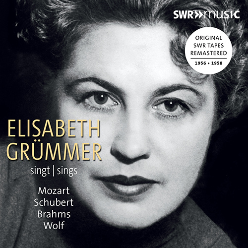 Vocal Recital (Soprano): Grummer, Elisabeth - MOZART, W.A. / SCHUBERT, F. / BRAHMS, J. / WOLF, H.