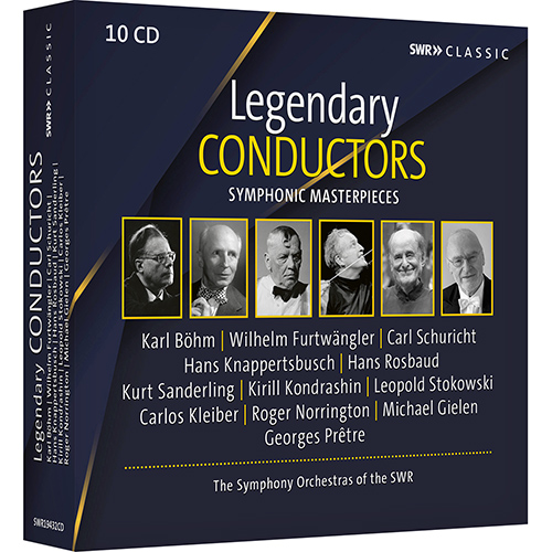 Legendary Conductors - Symphonic Masterpieces (10-CD Box Set)