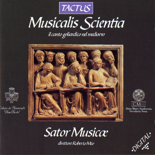 Vocal Music - MARCHETTO DA PADOVA / BERNARD OF CLUNY / CICONIA, J. (Musicalis Scientia) (Sator Musicae, Meo)