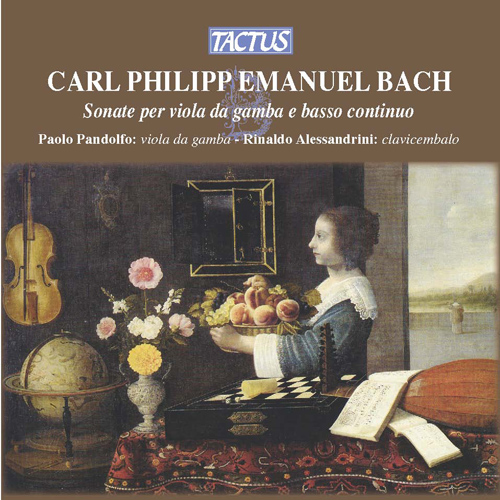 BACH, C.P.E.: Viola da Gamba Sonatas, Wq. 88, 136 and 137 (Pandolfo, Alessandrini)