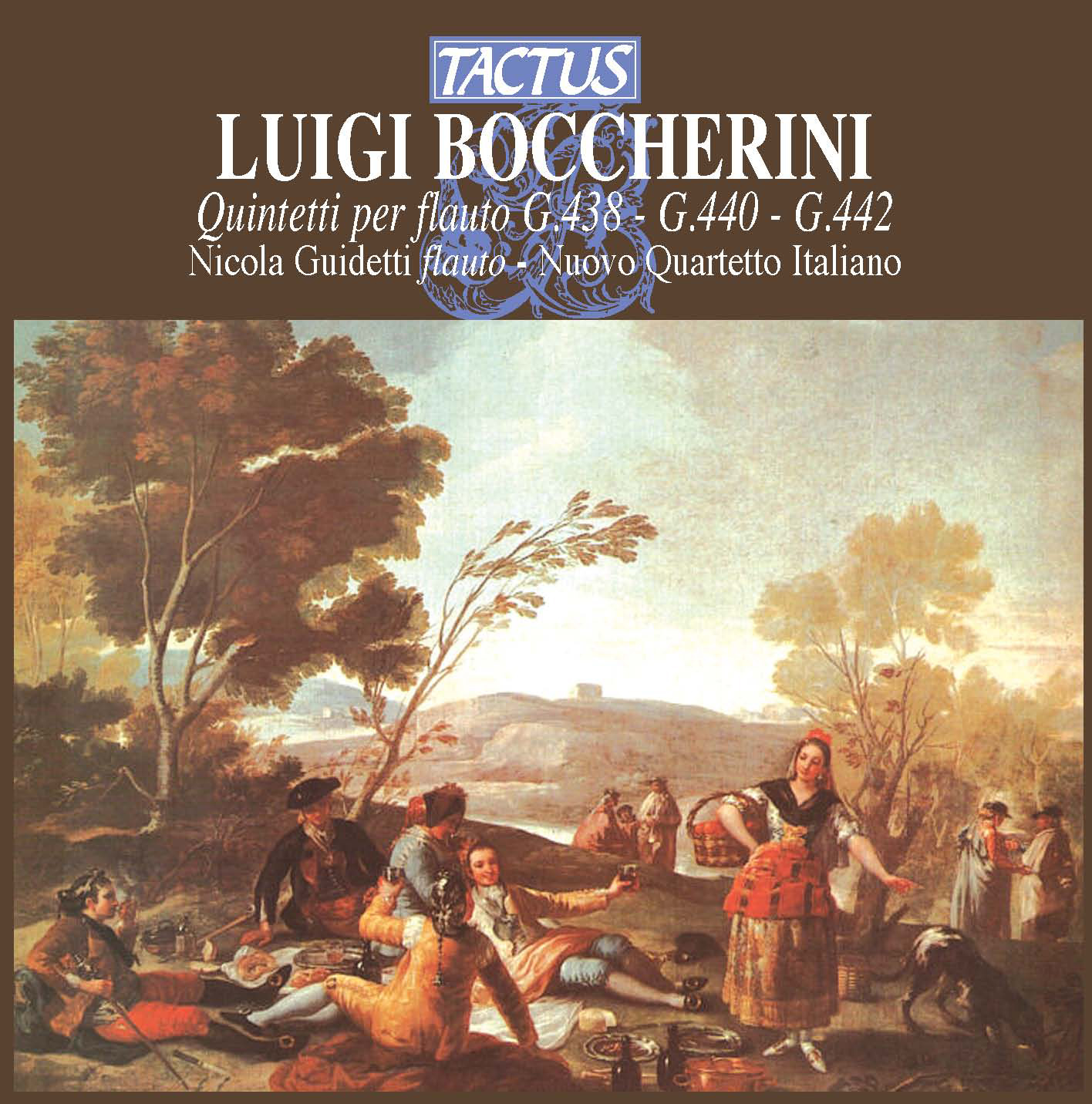 BOCCHERINI, L.: Flute Quintets, G. 438, 440, 442 (Guidetti, Nuovo Quartetto Italiano)