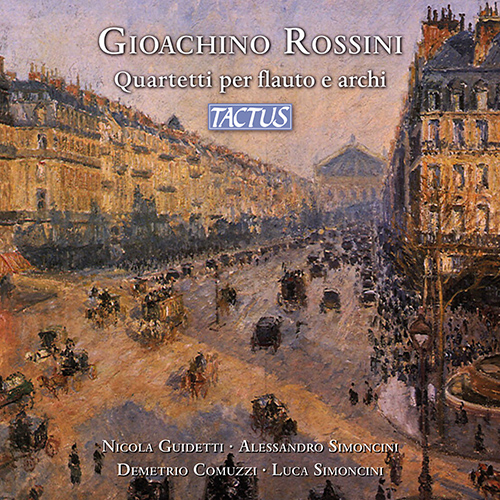 ROSSINI, G.: Flute Quartets Nos. 1-4 (Guidetti, Simoncini, Comuzzi, Simoncini)