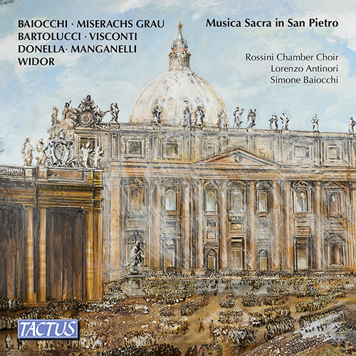 Choral Concert: Rossini Chamber Choir - MISERACHS, V. / BARTOLUCCI, D. / VISCONTI, M. (Sacred Music in Saint Peter's Basilica)