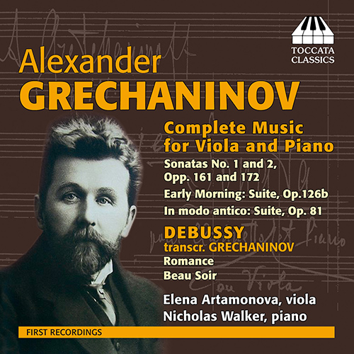 GRECHANINOV, A.: Viola and Piano Music (Complete) (Artamonova, Walker)