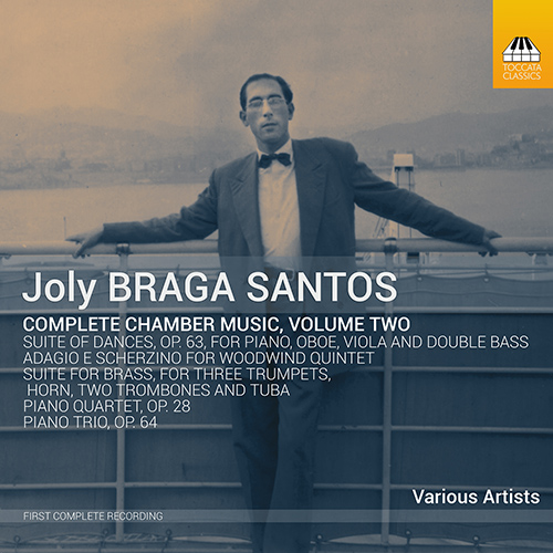 BRAGA SANTOS, J.: Chamber Music (Complete), Vol. 2 (N. Cruz, Saiote, R. Lopes, Guerreiro, Carreira, E. and J. Lawson, Tchitch, Strynckx, A. Aguiar)