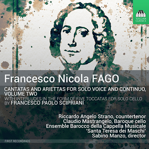 FAGO, F.N.: Cantatas for Solo Voice and Continuo, Vol. 2 (Strano, Santa Teresa dei Maschi, Manzo)