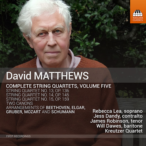 MATTHEWS, D.: String Quartets (Complete), Vol. 5 (Kreutzer Quartet)