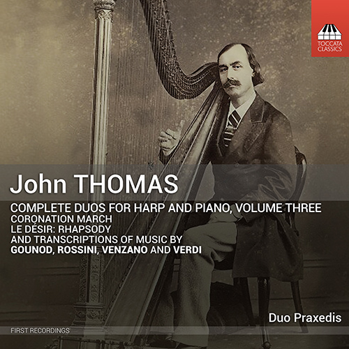 THOMAS, J.: Harp and Piano Duos (Complete), Vol. 3 (Duo Praxedis)