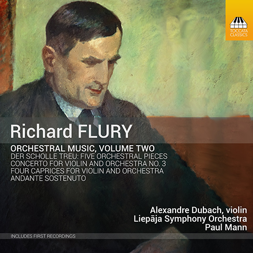 FLURY, R.: Orchestral Music, Vol. 2 (Dubach, Liepāja Symphony, Mann)