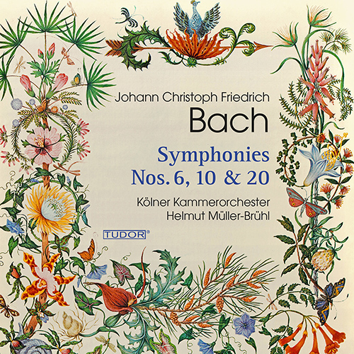 BACH, J.C.F.: Symphonies, W. I/6, 10, 20 (Cologne Chamber Orchestra, Müller-Brühl)