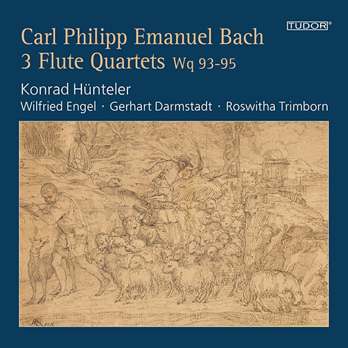 BACH, C.P.E.: Flute Quartets Nos. 1-3, Wq. 93-95 (Hünteler, W. Engel, Darmstadt, Trimborn)