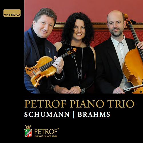 SCHUMANN, R.: Studies for Pedal Piano / Piano Trio No. 1 / Abendlied / BRAHMS, J.: Piano Trio, Op. 40 (Petrof Piano Trio)