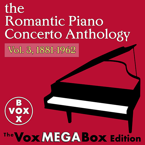 ROMANTIC PIANO CONCERTO ANTHOLOGY (THE), Vol. 3 (Ponti, Littauer, List, Blumental, Keller, Glazer, Dosse, Boehm, Marciano, Simon, Paillard-Francaix)