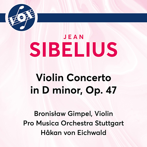 SIBELIUS, J.: Violin Concerto (Gimpel, Stuttgart Pro Musica Orchestra, Eichwald)