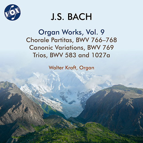 BACH, J.S.: Organ Works, Vol. 9 - Partite diverse, BWV 766-768 / Canonic Variations on Vom Himmel hoch, BWV 769 (W. Kraft)