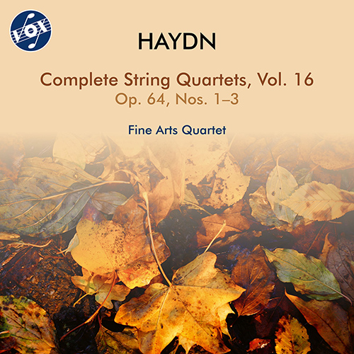 HAYDN, J.: String Quartets (Complete), Vol. 16 - Op. 64, Nos. 1-3, Hob.III:65, 67, 68 (Fine Arts Quartet)