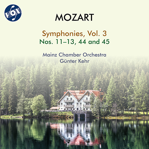 MOZART, W.A.: Symphonies, Vol. 3 - Nos. 11-13, 44, 45 (Mainz Chamber Orchestra, G. Kehr)