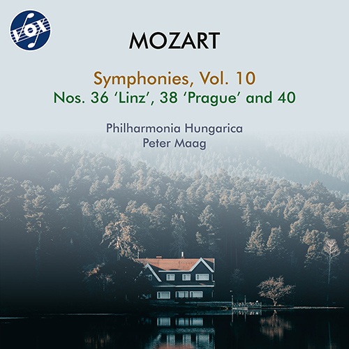 MOZART, W.A.: Symphonies, Vol. 10 - Nos. 36, 38, 40 (Philharmonia Hungarica, P. Maag)