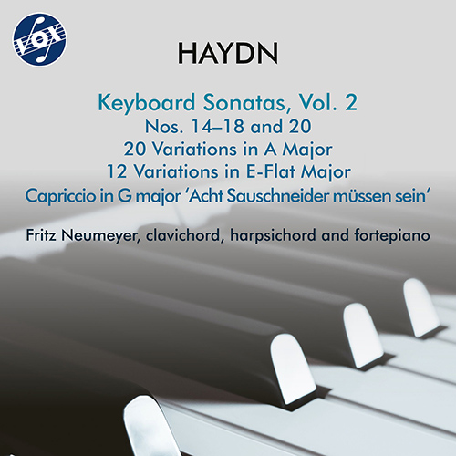 HAYDN, J.: Keyboard Sonatas, Vol. 2 - Nos. 14-18, 20 / Capriccio, Hob.XVII:1 / Variations, Hob.XVII:2, 3 (F. Neumeyer)