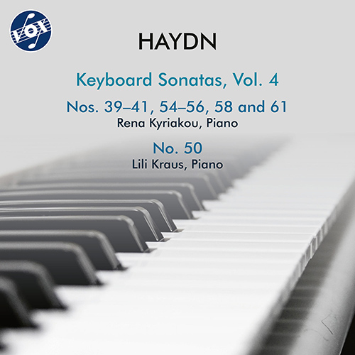HAYDN, J.: Keyboard Sonatas, Vol. 4 - Nos. 39-41, 50, 54-56, 58, 61 (R. Kyriakou, L. Kraus)
