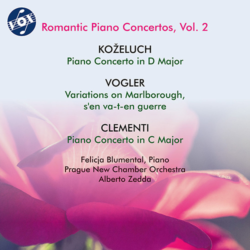 Piano Concertos - KOŽELUCH, L. / VOGLER, A.G.J. / CLEMENTI, M. (Romantic Piano Concertos, Vol. 2) (Blumental, Prague New Chamber Orchestra, Zedda)