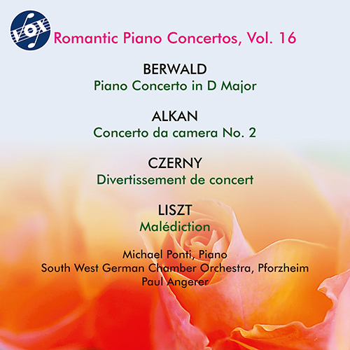 Piano Concertos - BERWALD, F. / ALKAN, C.-V. / CZERNY, C. / LISZT, F. (Romantic Piano Concertos, Vol. 16) (Ponti, Angerer)