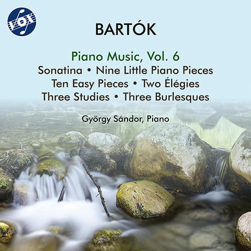 BARTÓK, B.: Piano Music, Vol. 6 - Sonatina / 9 Little Piano Pieces / 10 Easy Piano Pieces (G. Sándor)