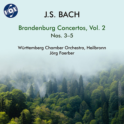 BACH, J.S.: Brandenburg Concertos Nos. 3-5 (Württemberg Chamber Orchestra of Heilbronn, Faerber)